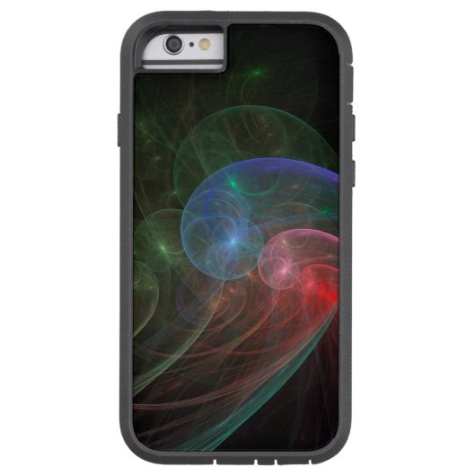 抽象芸術スペースウェーブ Case-Mate iPhoneケース (裏面)