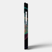 抽象芸術スペースシェル Case-Mate iPhoneケース (裏面 / 左)