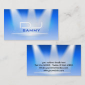 抽象芸術スポットライト名刺 名刺 (正面/裏面)