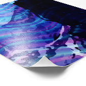 抽象芸術スマイル フォトプリント            (角)