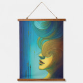 抽象芸術スレスタペストリー 吊り下げ型タペストリー (正面2)