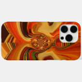 抽象芸術スワーズウィズティアドロップセンターアートプリント Case-Mate iPhoneケース (裏面 (横))