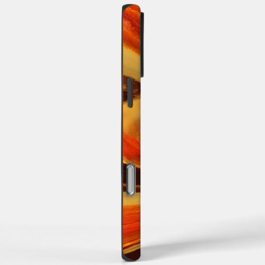 抽象芸術スワーズウィズティアドロップセンターアートプリント Case-Mate iPhoneケース (裏面 / 右)