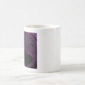 抽象芸術スワーズギターマグ、紫 コーヒーマグカップ (中央)