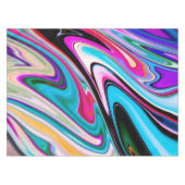 抽象芸術スワーズ大理石テクスチャ テーブルクロス (正面(横))