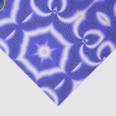 抽象芸術スワーズ、ブルースターおよびサファイアジェムストーン 薄葉紙 (詳細)