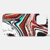 抽象芸術スワールの背景液体テ絵を描クスチャ Case-Mate iPhoneケース (裏面 (横))