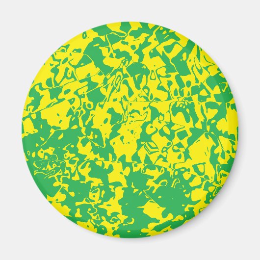 抽象芸術スワールスプラッシュ マグネット (正面)