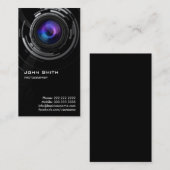 抽象芸術スワール写真家名刺 名刺 (正面/裏面)