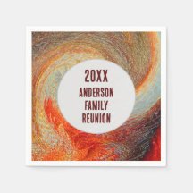 抽象芸術スワールGroovy年間ファミリ懇親会