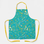 抽象芸術ス絵を描プラン エプロン (正面)