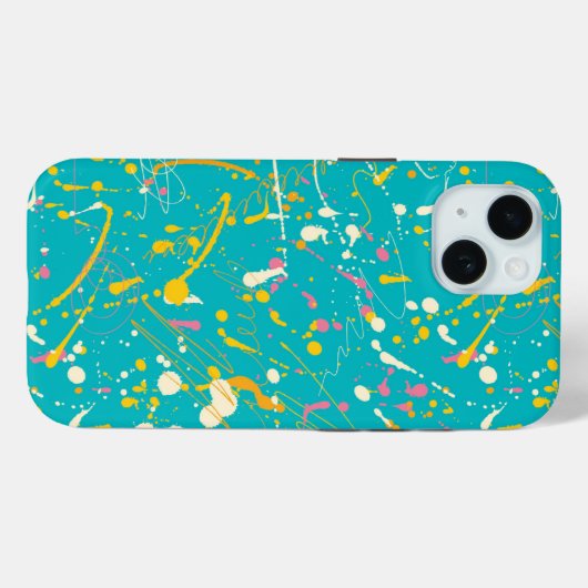 抽象芸術ス絵を描プラン Case-Mate iPhoneケース (裏面 (横))