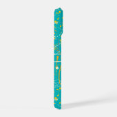 抽象芸術ス絵を描プラン iPhone 15ケース (右側面)