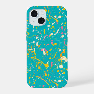 抽象芸術ス絵を描プラン iPhone 15ケース