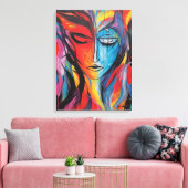 抽象芸術ス絵画プレー キャンバスプリント (インサイチュ (リビング))