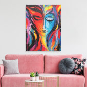 抽象芸術ス絵画プレー キャンバスプリント (インサイチュ (リビング))