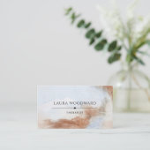 抽象芸術セラピスト名刺 名刺 (スタンド正面)