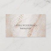 抽象芸術セラピスト相談員名刺 名刺 (正面)