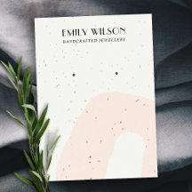 抽象芸術セラミック赤面ピーチスタッドイヤリングディスプレイ