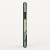 抽象芸術セージ緑ファンタジーフラワーフラクタルアート Case-Mate iPhoneケース (裏面/右)