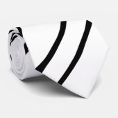 抽象芸術ゼブラプリント ネクタイ (ロール)