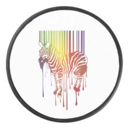 抽象芸術ゼブラホッケーパック アイスホッケーパック