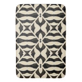 抽象芸術ゼブラ バスマット (正面縦)