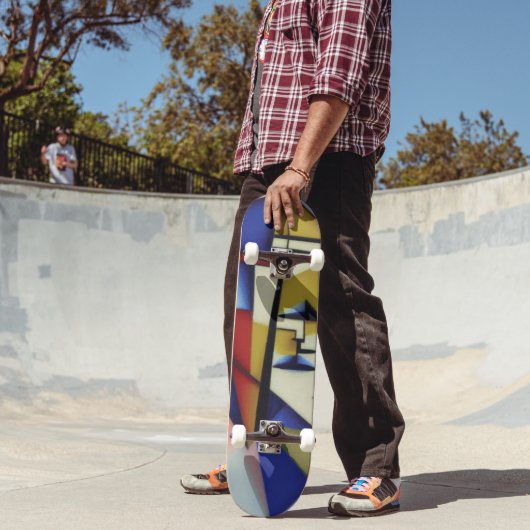 抽象芸術ゼンキュービストスケートボード スケートボード (室外2)