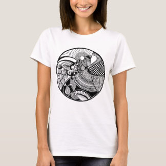 抽象芸術ゼンダラオンサークル Tシャツ