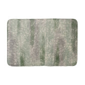 抽象芸術ソフトウエスグレーベージュモス&ストーン バスマット (正面)