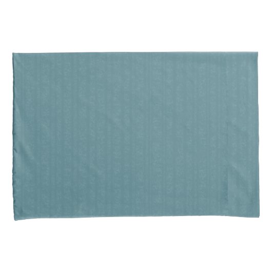 抽象芸術ソフトハウスティール（緑がかった色） 枕カバー (正面右)