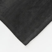 抽象芸術ソフトハウス深い木炭&金ゴールド フリースブランケット (角)