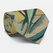 抽象芸術ソフト ネクタイ (ロール)