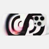 抽象芸術タイポグラフィ「サイロ」の電話ケース Case-Mate iPhoneケース (裏面 (横))