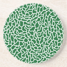 抽象芸術タイルの背景コースター