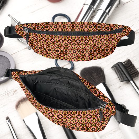 抽象芸術タイルパターン ファニーパック