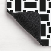 抽象芸術タイルパターン マウスパッド (コーナー)