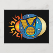 抽象芸術タウラス葉書 ポストカード (正面)