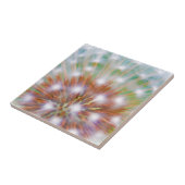 抽象芸術タンポポ種子頭 タイル (側面)