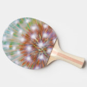 抽象芸術タンポポ種子頭 卓球ラケット (横)