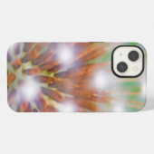抽象芸術タンポポ種子頭 iPhoneケース (裏面横)