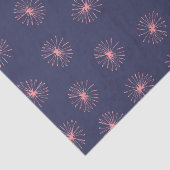 抽象芸術タンポポ紫 薄葉紙 (詳細)