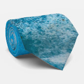 抽象芸術ターコイズパターン ネクタイ (ロール)