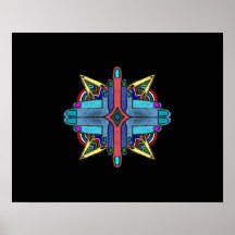 抽象芸術ダイバーシティ絵画・ハンズ – ポスター。