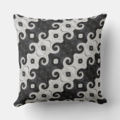 抽象芸術ダイヤモンドアイカールスパターン装飾用クッション クッション (裏面)