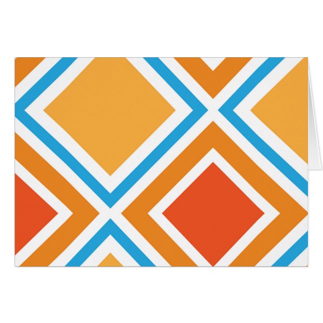 抽象芸術ダイヤモンド幾何学 (正面横)