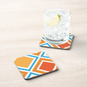 抽象芸術ダイヤモンド幾何学 コースター (右側)