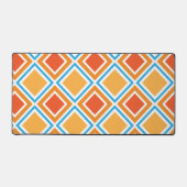 抽象芸術ダイヤモンド幾何学 デスクマット (正面)