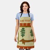 抽象芸術ダシュント、追加文字、エプロン エプロン (着用した状態)