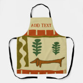 抽象芸術ダシュント、追加文字、エプロン エプロン (正面)